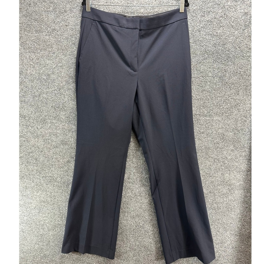 Ann Taylor Navy Blue Suiting Collection Flare Dress Pants Size 12 NWT 612801